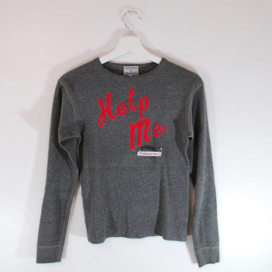 Antoni & Alison F/W 2001 'Help Me' L/S Knit